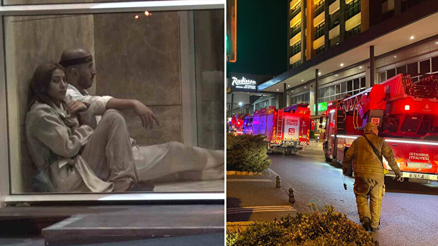 İstanbul'da 27 katlı otelde yangın: 4 kişi hastaneye kaldırıldı