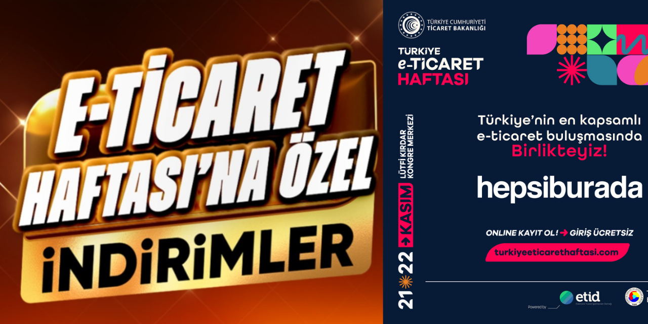 Hepsiburada’da e-ticaret haftası indirimleri başlıyor