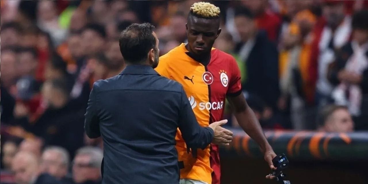 Okan Buruk konuştu ama Osimhen'i ikna edemedi