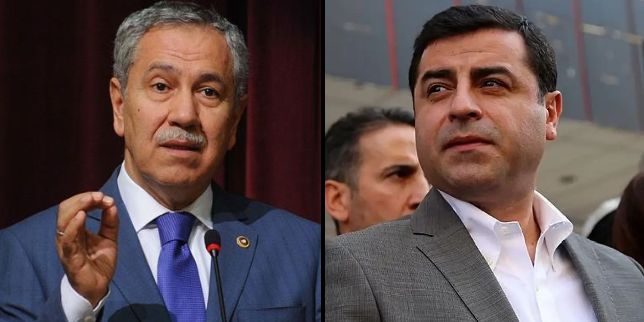 Arınç, 'Demirtaş' ile ilgili sözlerinin arkasında: Hiçbir cümlede ‘çarpıtma’ ya da ‘uydurma’ yoktur