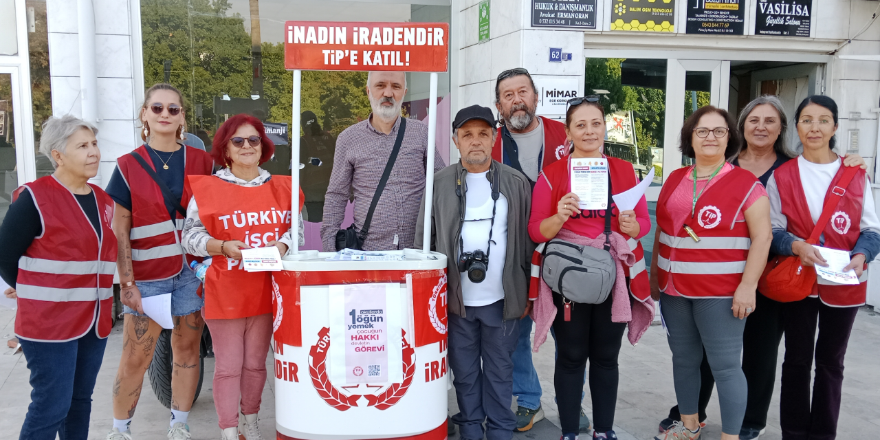 Türkiye İşçi Partisi'nden okullarda ücretsiz yemek için imza kampanyası