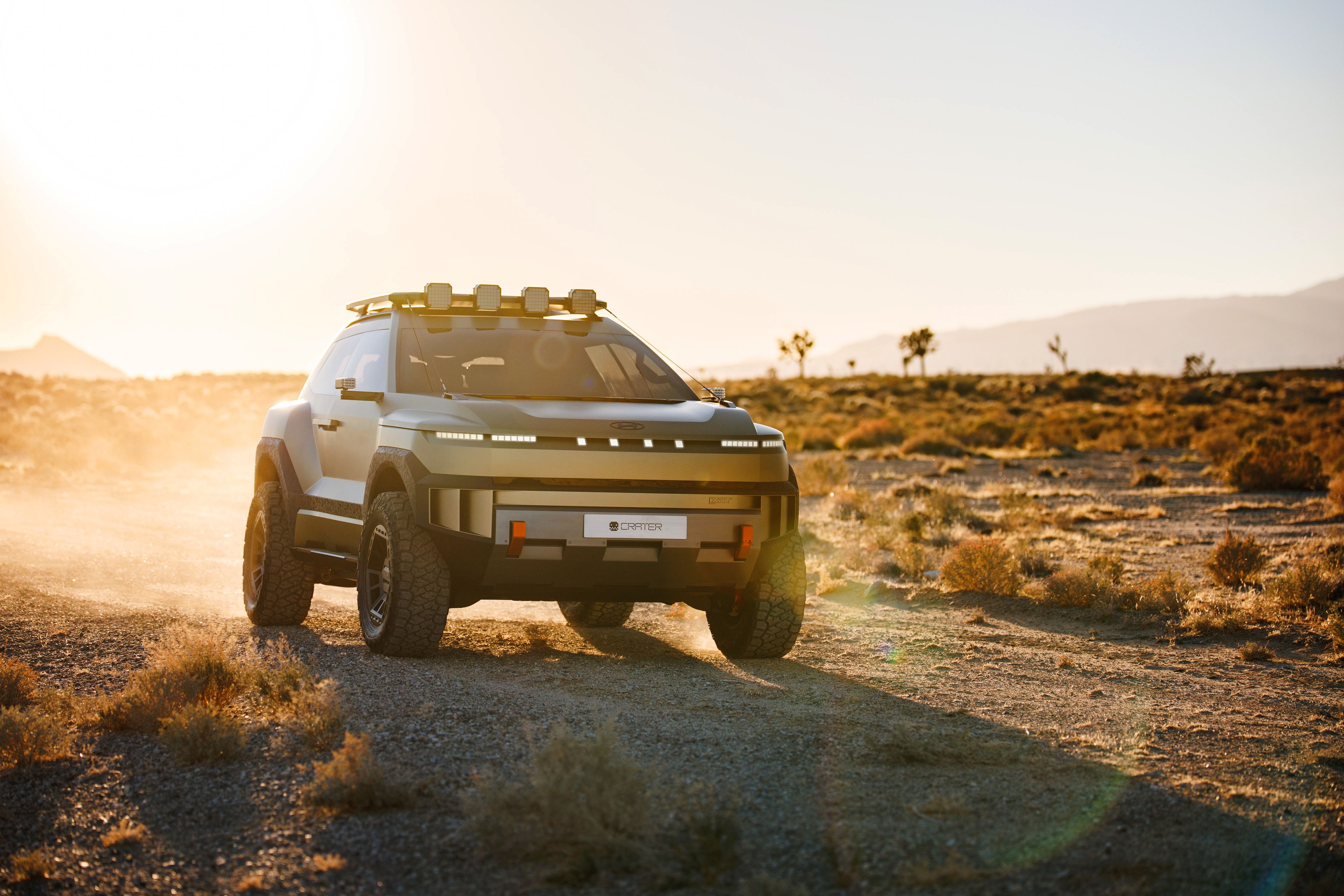 Hyundai’den araziye meydan okuyan konsept: CRATER sahneye çıktı