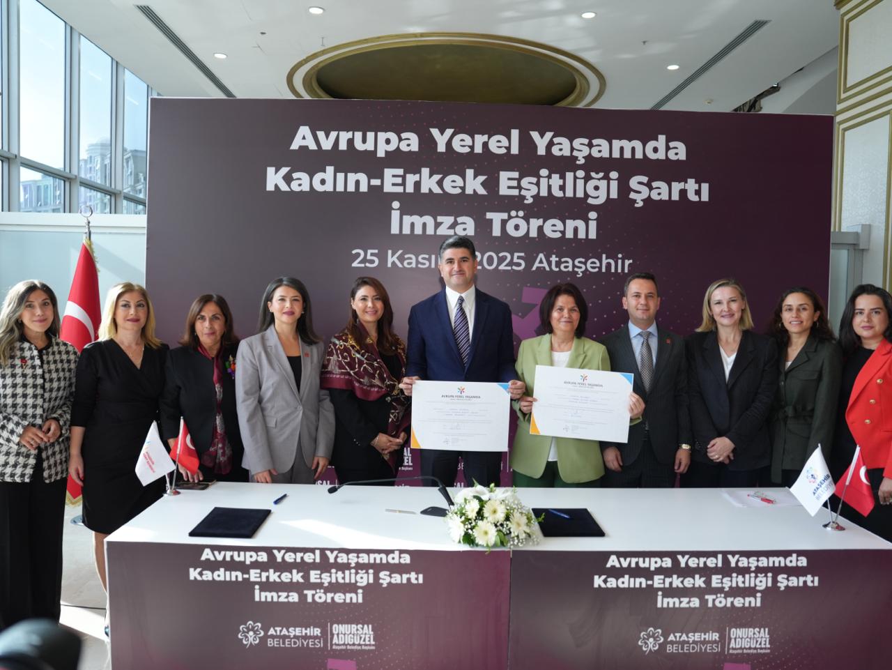 Ataşehir Belediyesi’nden eşitlik sözleşmesine imza
