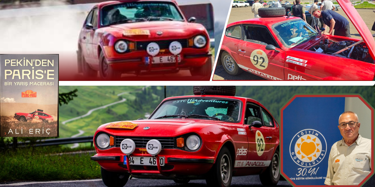 Ali Eriç, Anadol STC-16’sı ile Pekin’den Paris’e yarıştı, anılarıyla TEGV’e bağışçı oldu