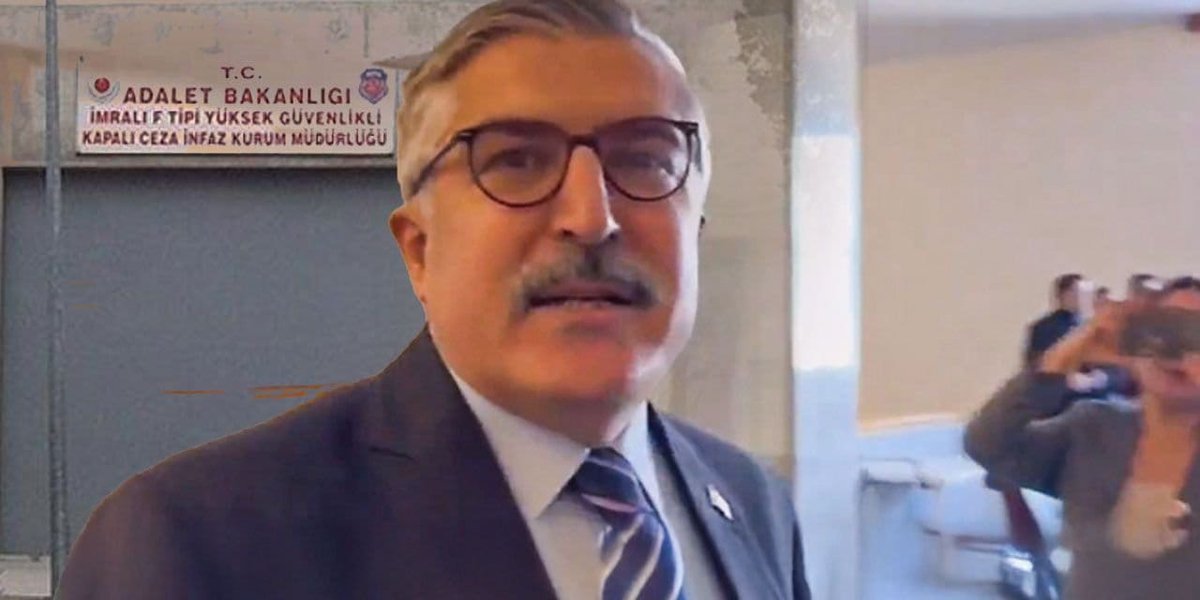 AKP’li Hüseyin Yayman, İmralı sorularını yanıtsız bıraktı: “Nezaketen durdum, açıklama yapmıyoruz"