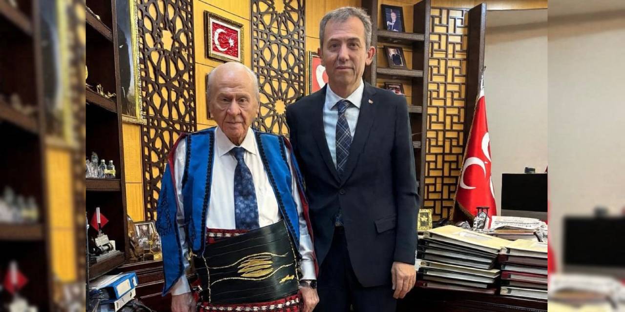 Alevi-Bektaşi Kültür ve Cemevi Başkanı’ndan Bahçeli'ye ziyaret