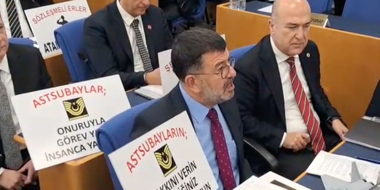 Meclis'te ‘TSK hepimizin göz bebeğidir’ diyerek uyardı