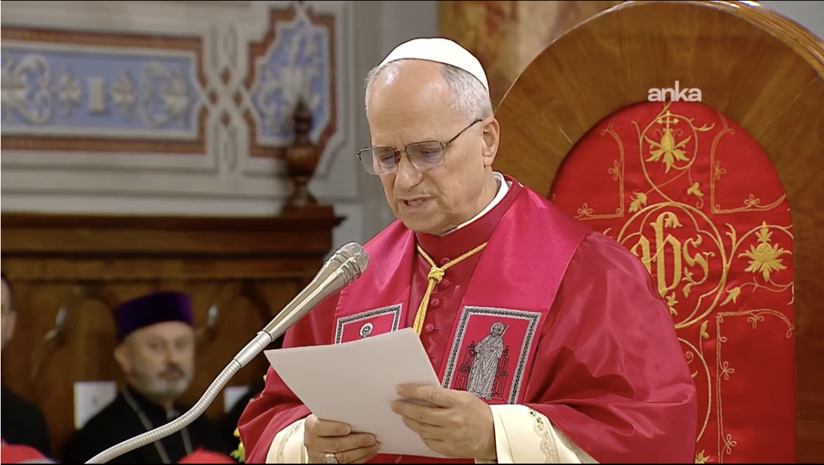Papa 14’üncü Leo İstanbul’daki Saint Esprit Katedrali'nde Hristiyan mezhepler arasında birlik çağrısı yaptı