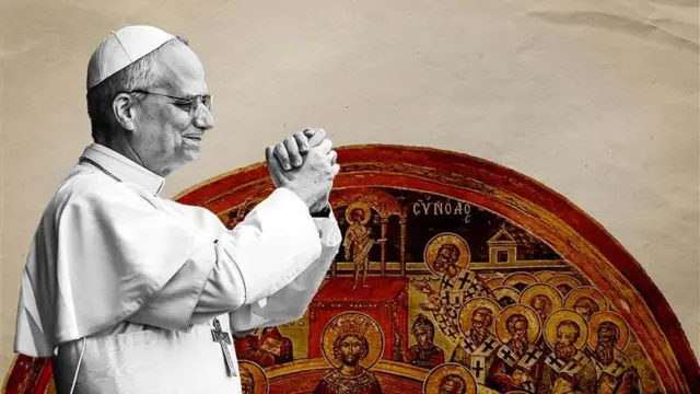 Papa 14. Leo İznik'te: Dünyanın gözü burada, tarihi ayin başladı