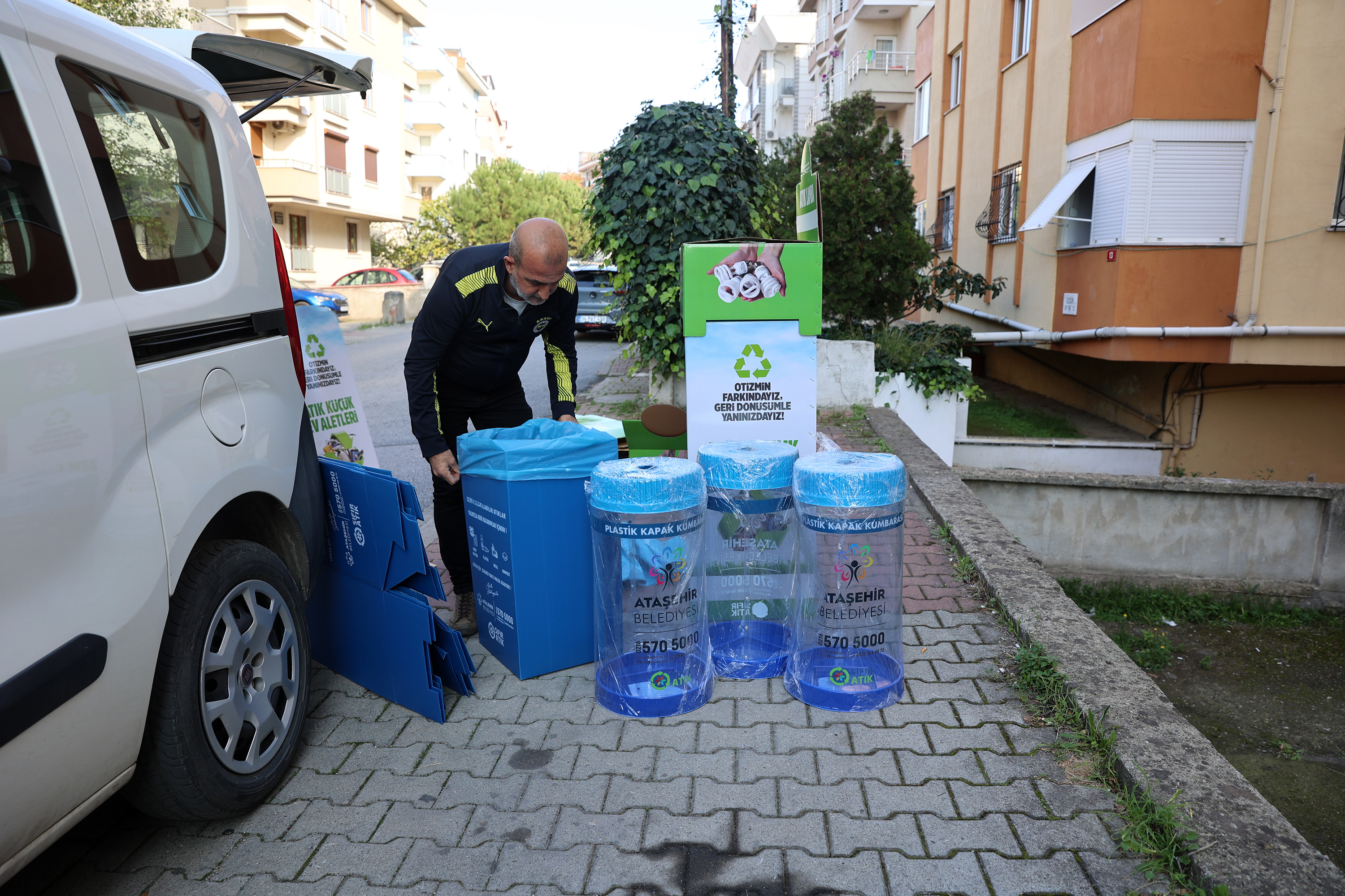 Ataşehir’de sıfır atık için sokak sokak dönüşüm