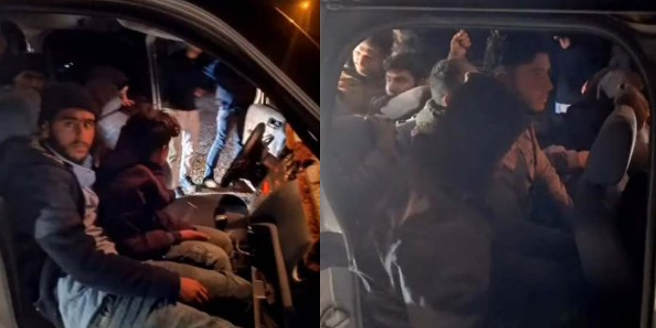 Hatay’da 13 kaçak göçmen yakalandı, 1 kişi tutuklandı