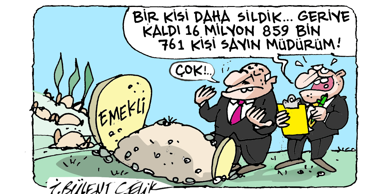 İ. Bülent Çelik'in 29 Kasım 2025 tarihli karikatürü