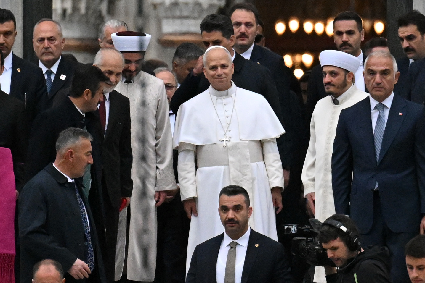 Papa 14. Leo, Türkiye ziyaretinin 3. gününde Sultanahmet'te