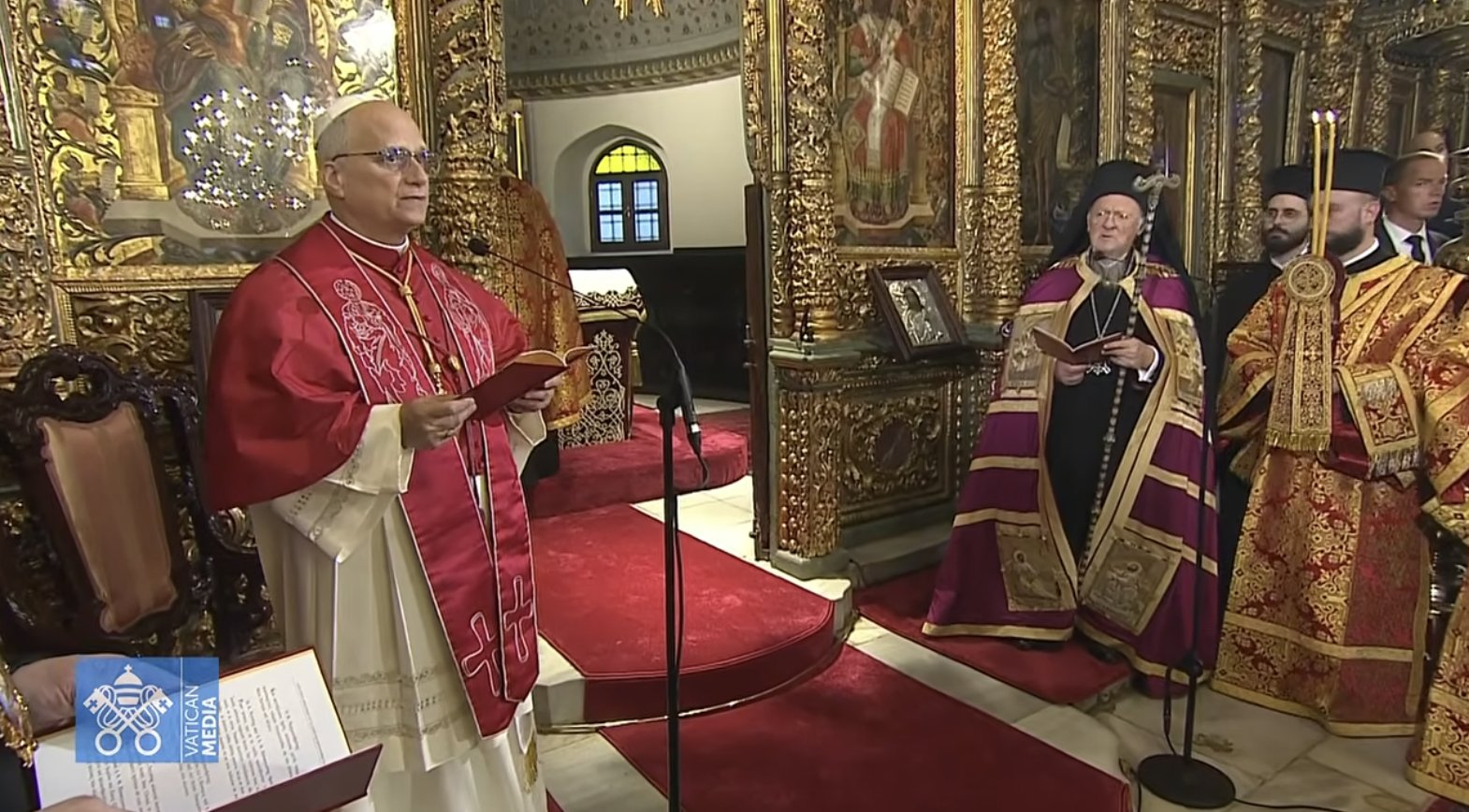 Papa 14. Leo’nun İstanbul'daki üçüncü durağı, Fener Rum Patrikhanesi oldu
