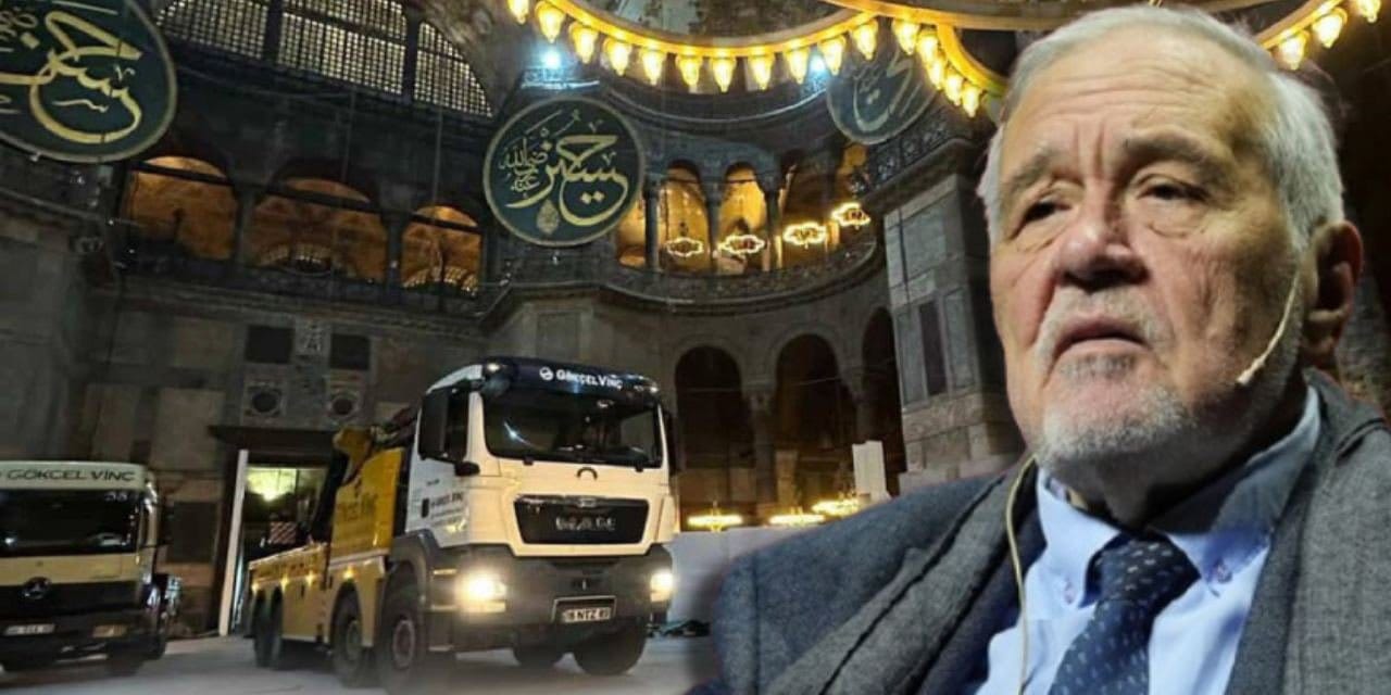 İlber Ortaylı ‘cahil cüreti’ dedi ve Ayasofya itirazlarını sıraladı