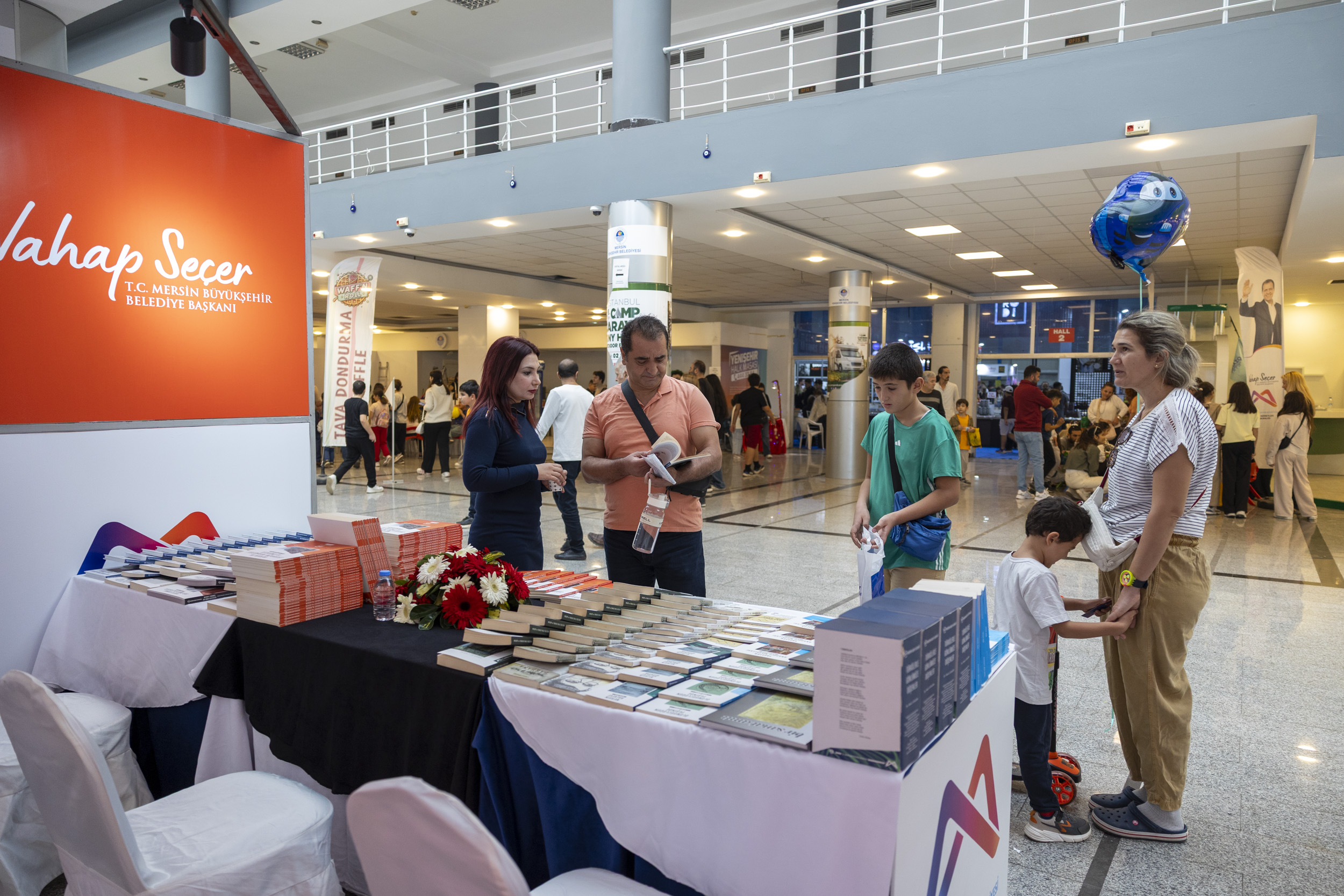 10. CNR Mersin Kitap Fuarı, “Oku” mottosuyla başladı