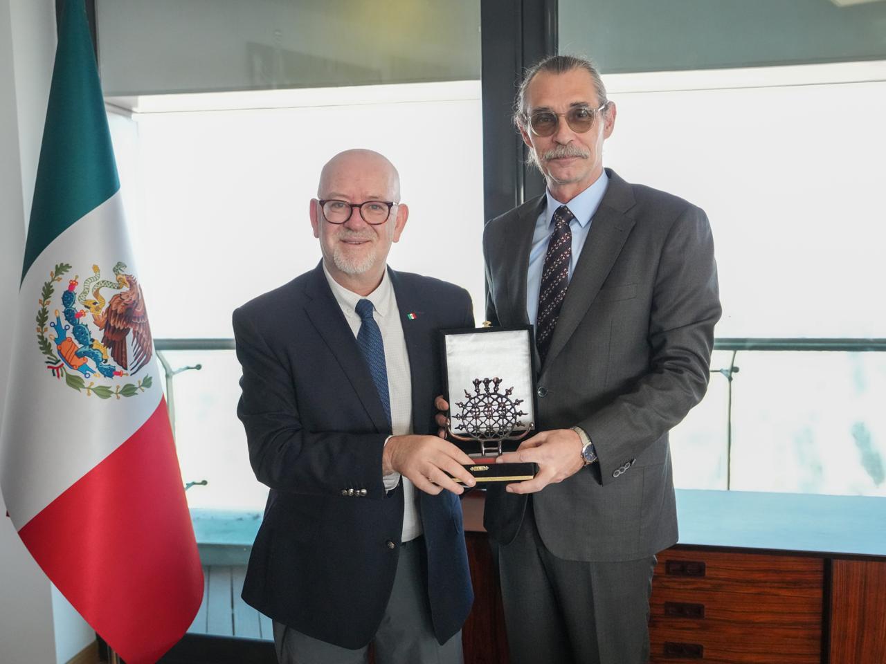 Beşikcioğlu’ndan Meksika Büyükelçisine kültürel iş birliği ziyareti