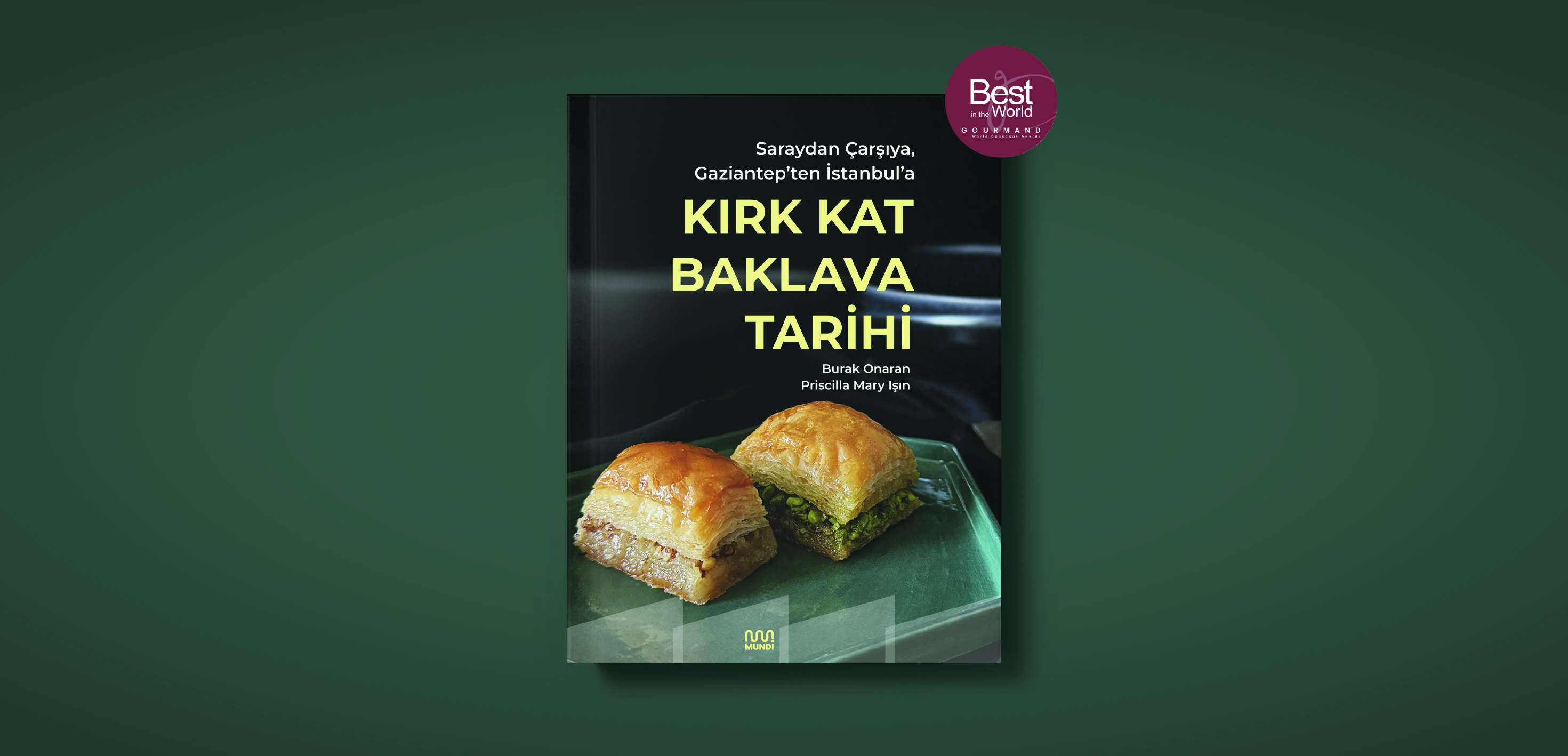 Baklava tarihine dünya birinciliği ödülü