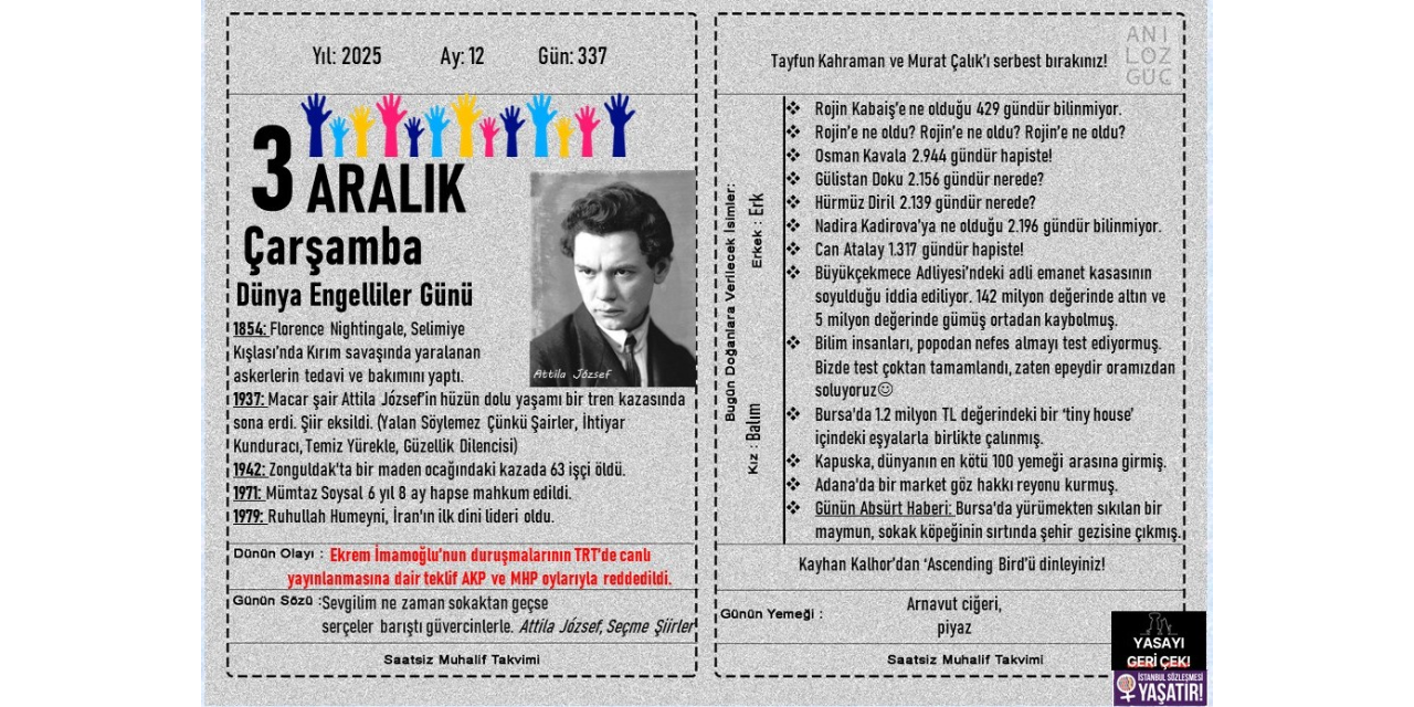 Dünya Engelliler Günü