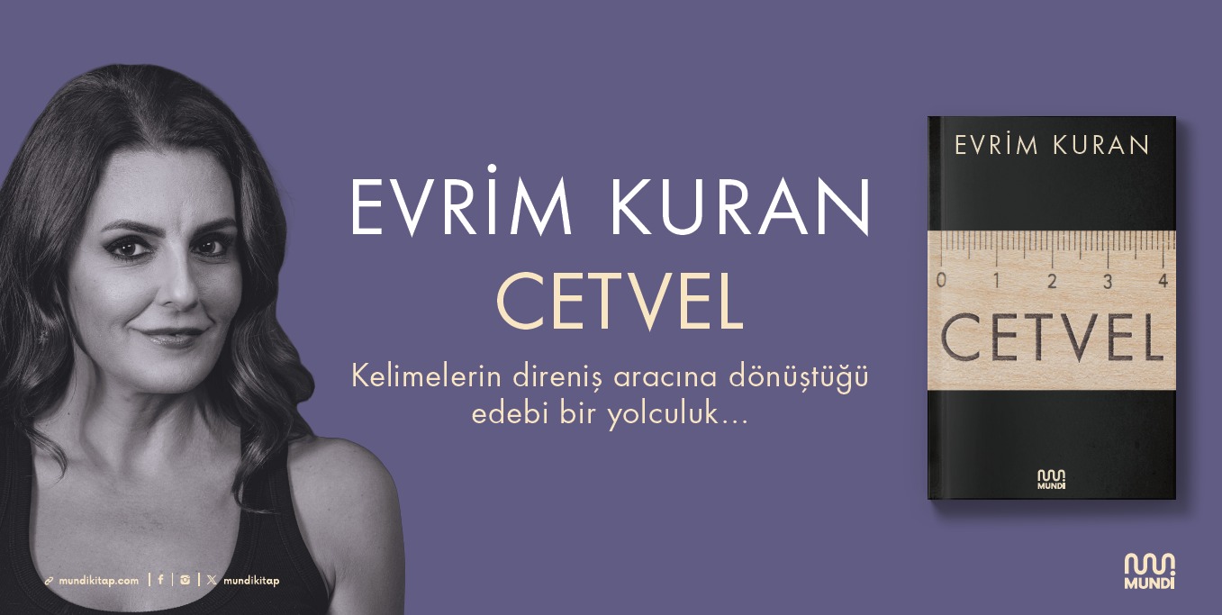 Evrim Kuran’ın yeni kitabı “Cetvel” okuyucularla buluştu