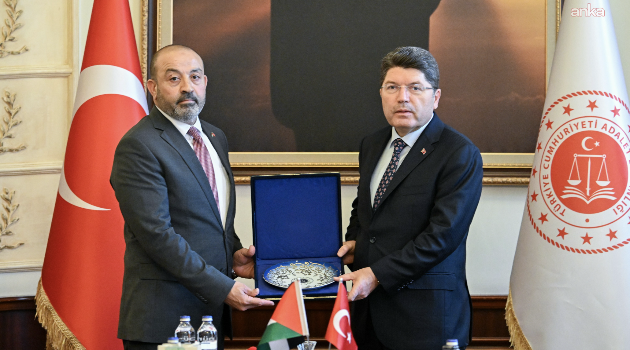 Adalet Bakanı Tunç, Filistin Devleti Başsavcısı ile görüştü