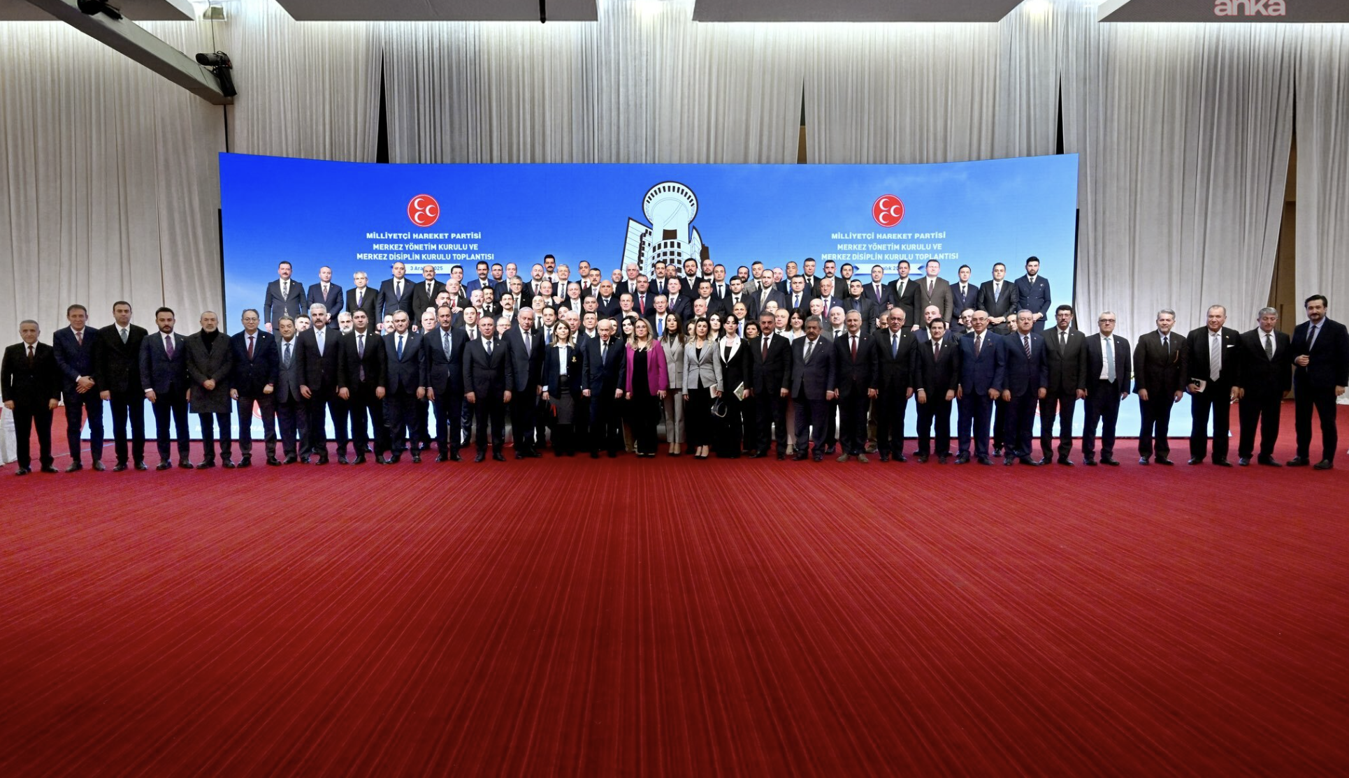 MHP Genel Başkanı Bahçeli, ortak MYK ve MDK toplantısına başkanlık etti