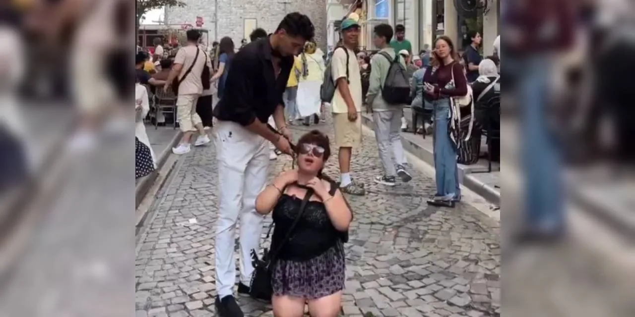 Kadına tasma takıp gezdirmişti: İşte istenen ceza