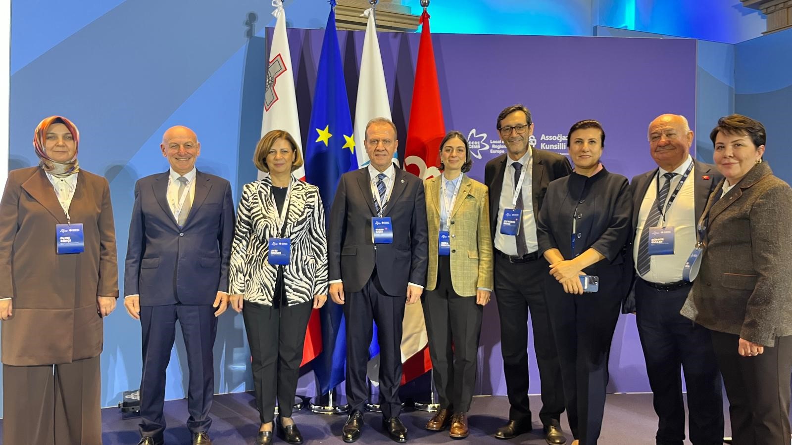 TBB Başkanvekili Vahap Seçer, Malta'da CEMR Liderler Zirvesi'ne katıldı