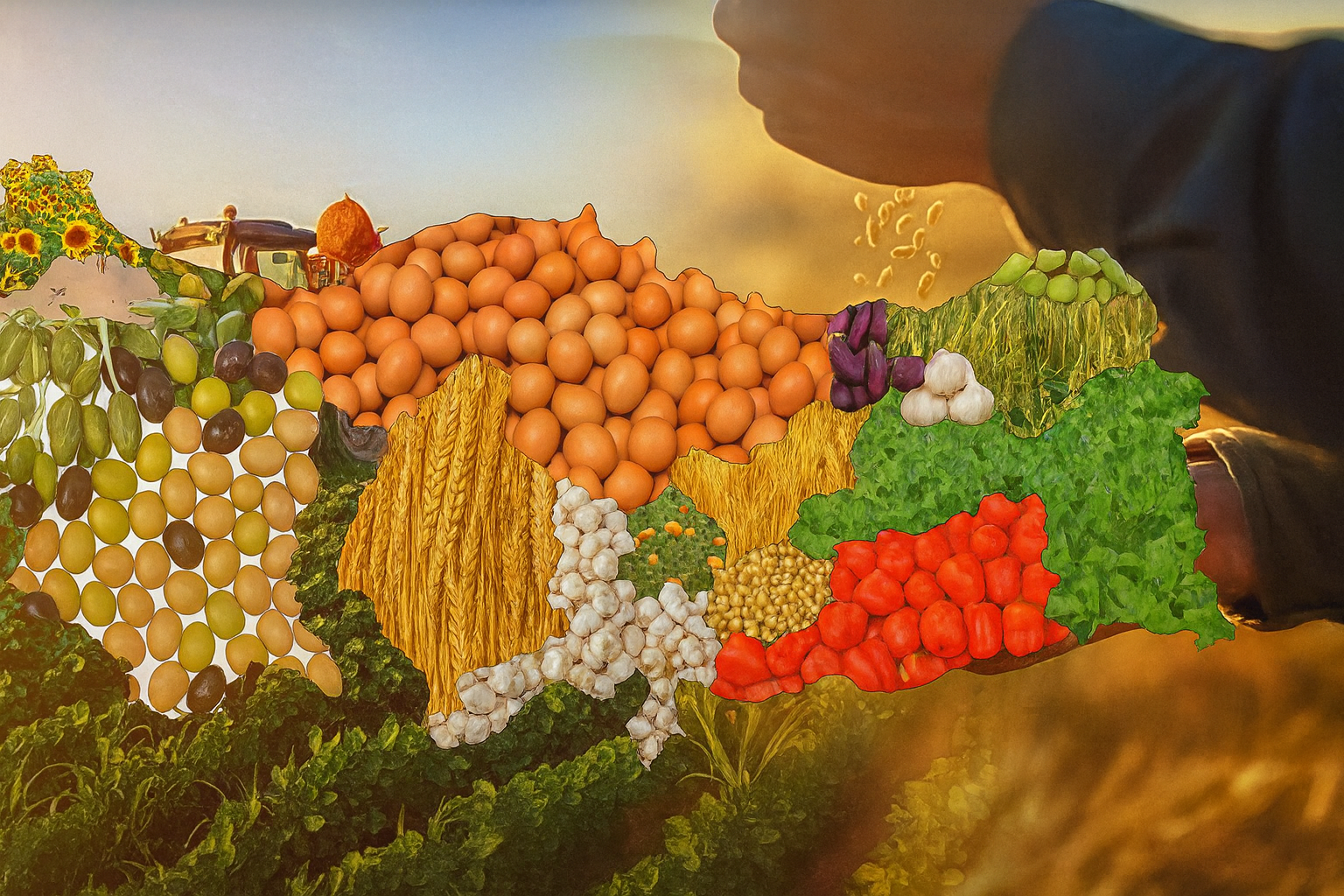 Ülke büyüyor, tarım küçülüyor