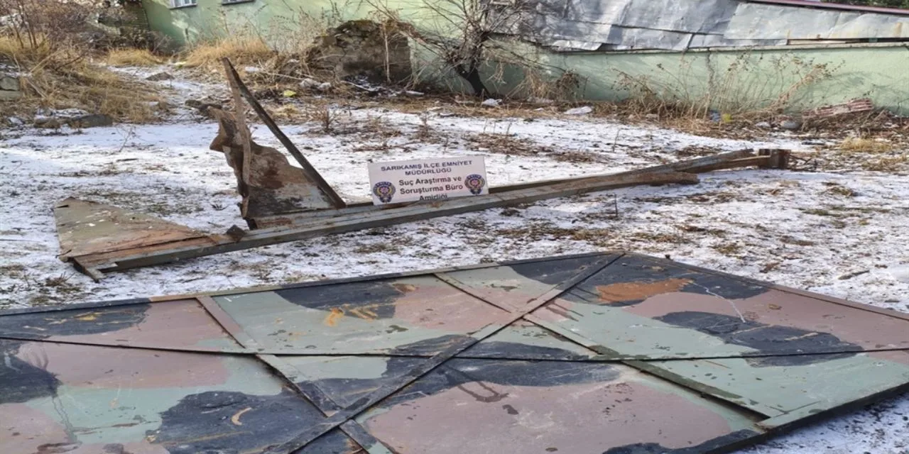 Kars’ta Tugay Komutanlığı deposunu soyan 2 kişi tutuklandı