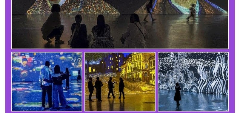 Van Gogh sergisinde “Yıldızlı Geceler” ziyaretleri başladı