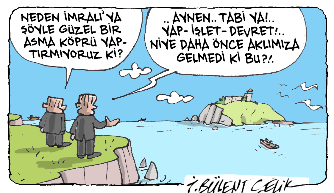 İ. Bülent Çelik'in 7 Aralık 2025 tarihli karikatürü