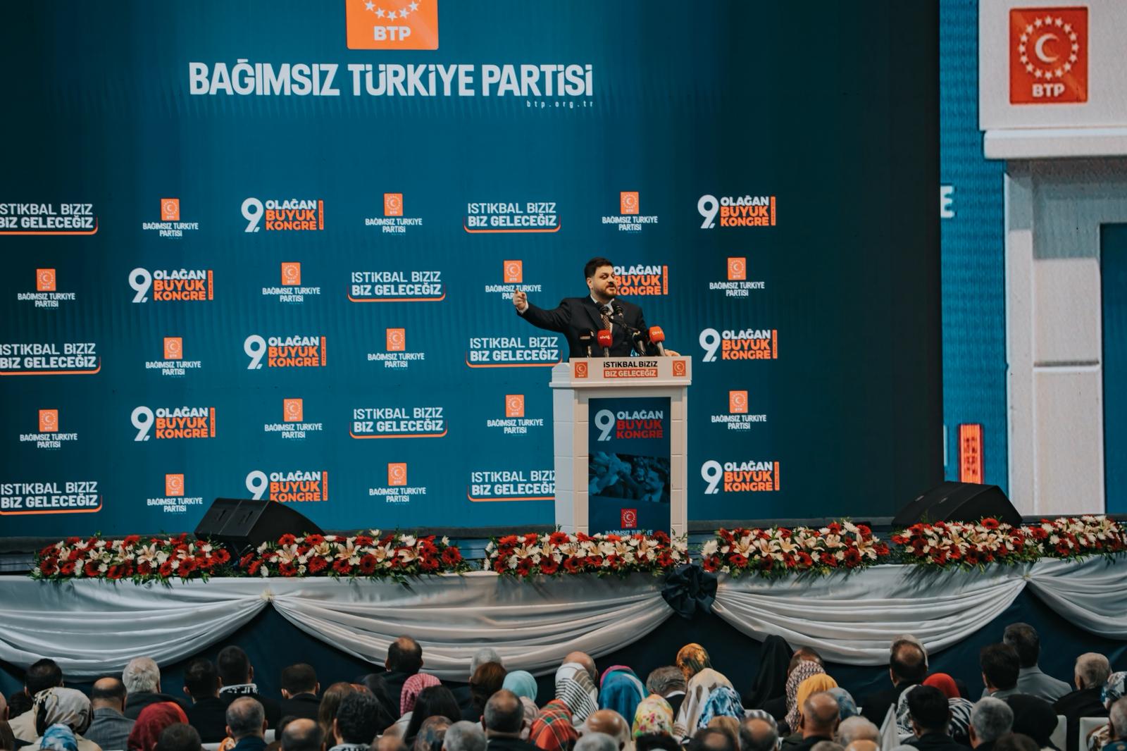 BTP’de Hüseyin Baş yeniden genel başkan