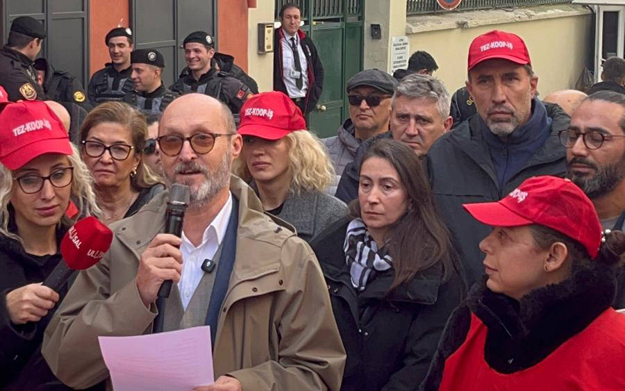 İstanbul Özel İtalyan Lisesi öğretmenleri greve gidiyor