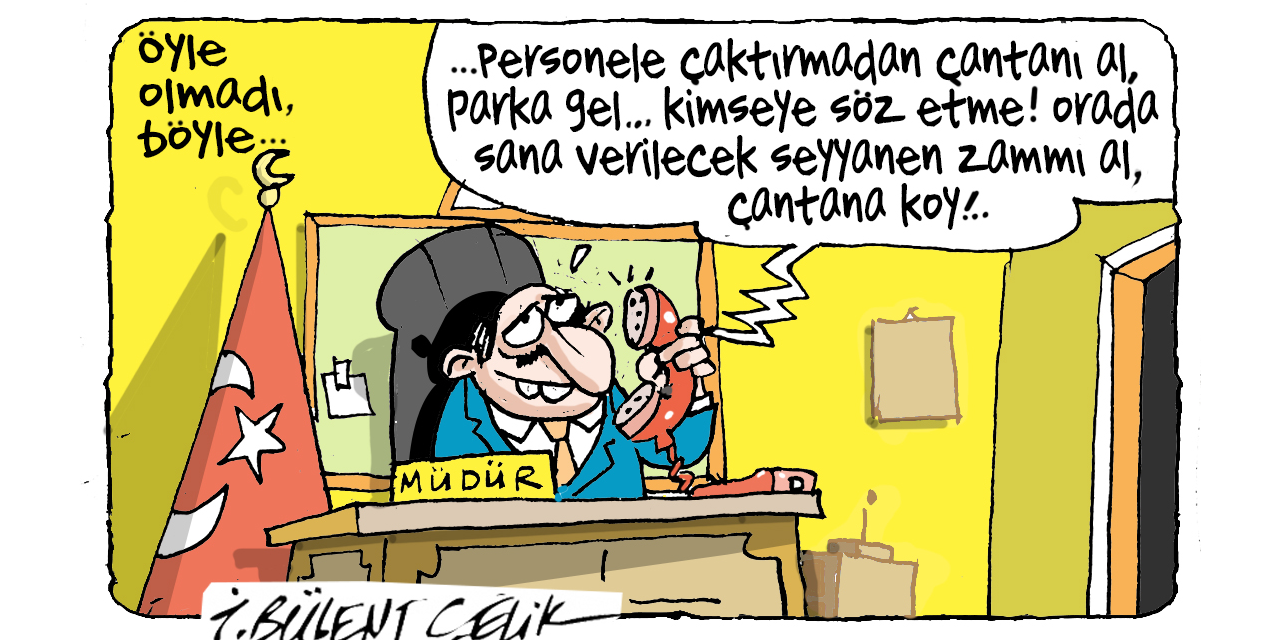 İ. Bülent Çelik'in 9 Aralık 2025 tarihli karikatürü