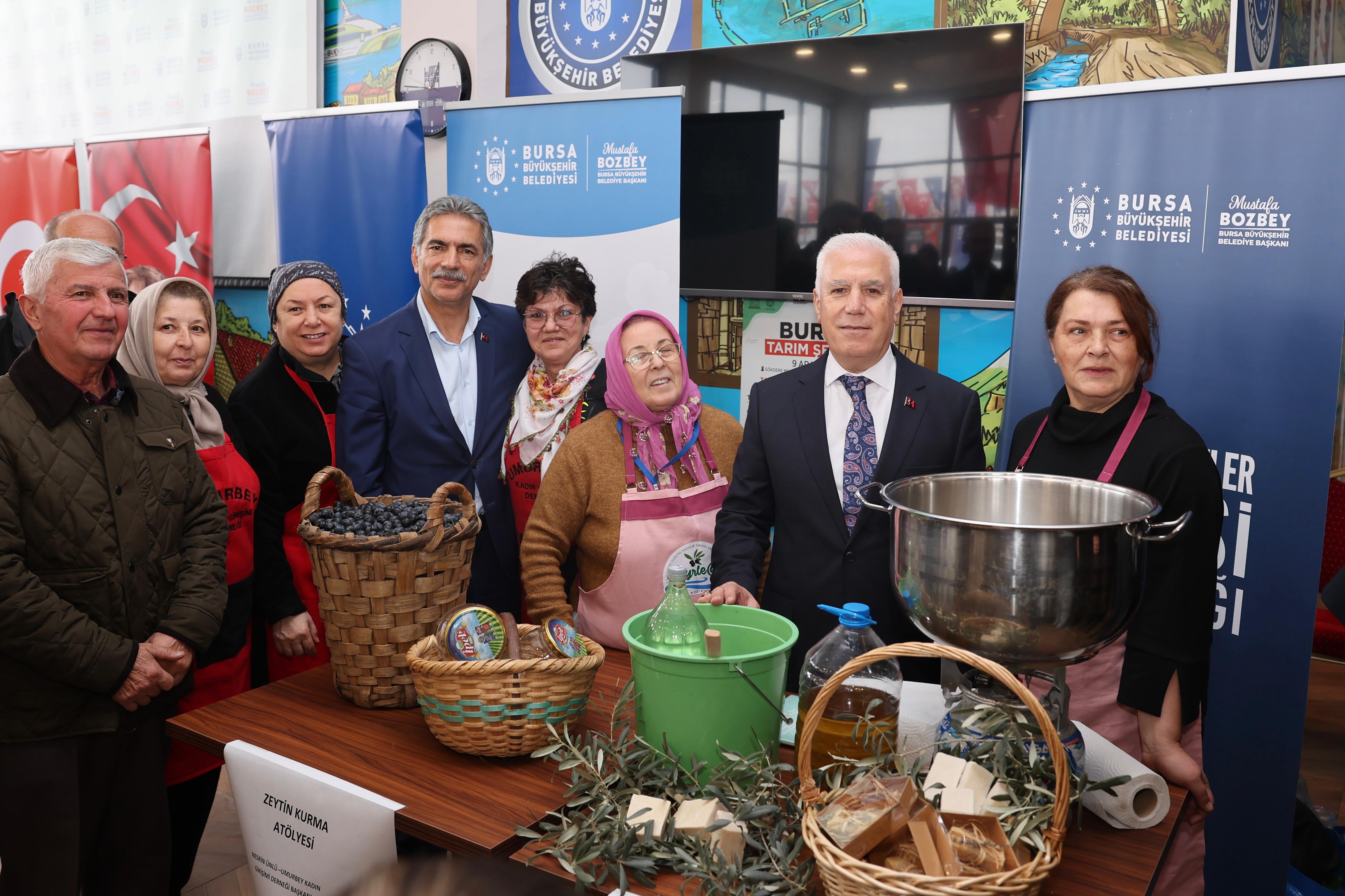 Bursa'nın tarımsal zenginliği Tarım Şenliği’nde sergilendi