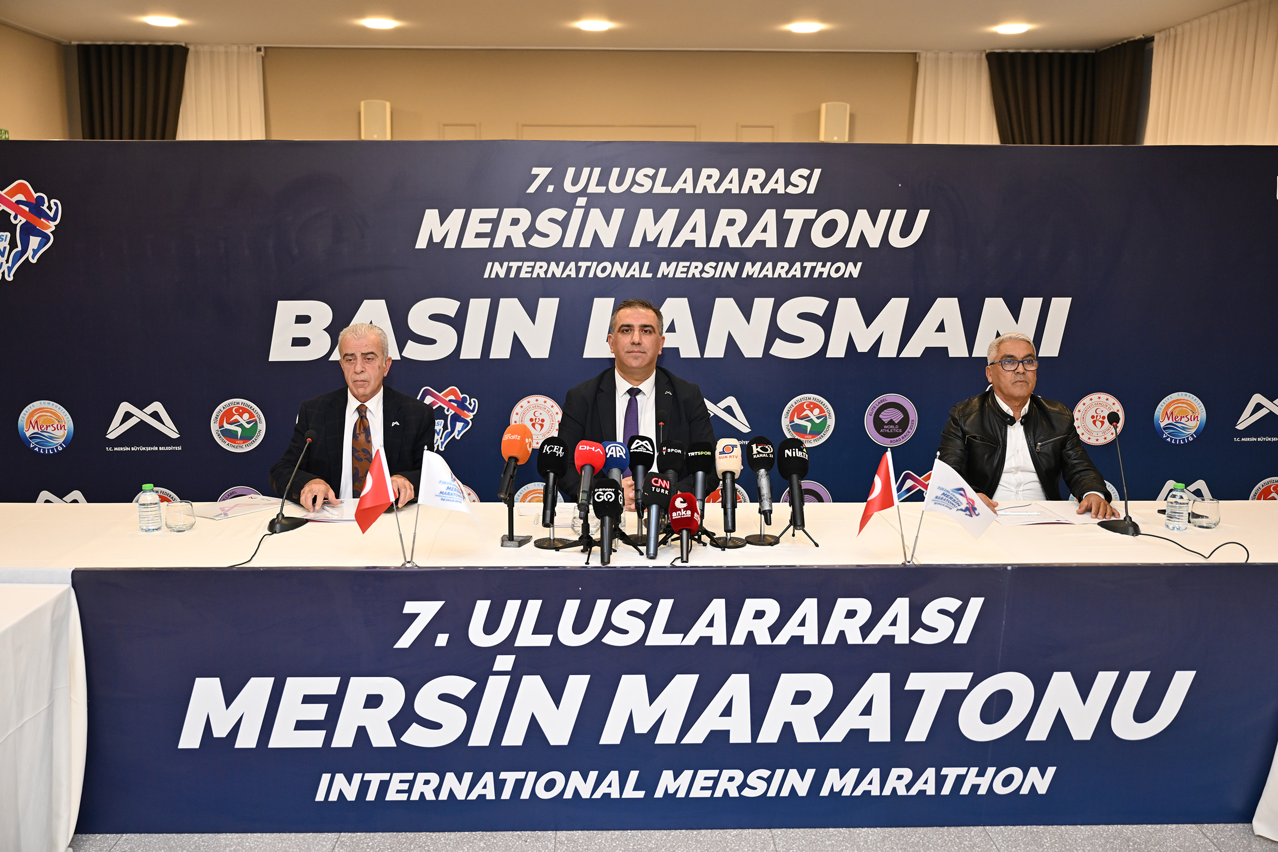 7. Uluslararası Mersin Maratonu’nun basın lansmanı yapıldı