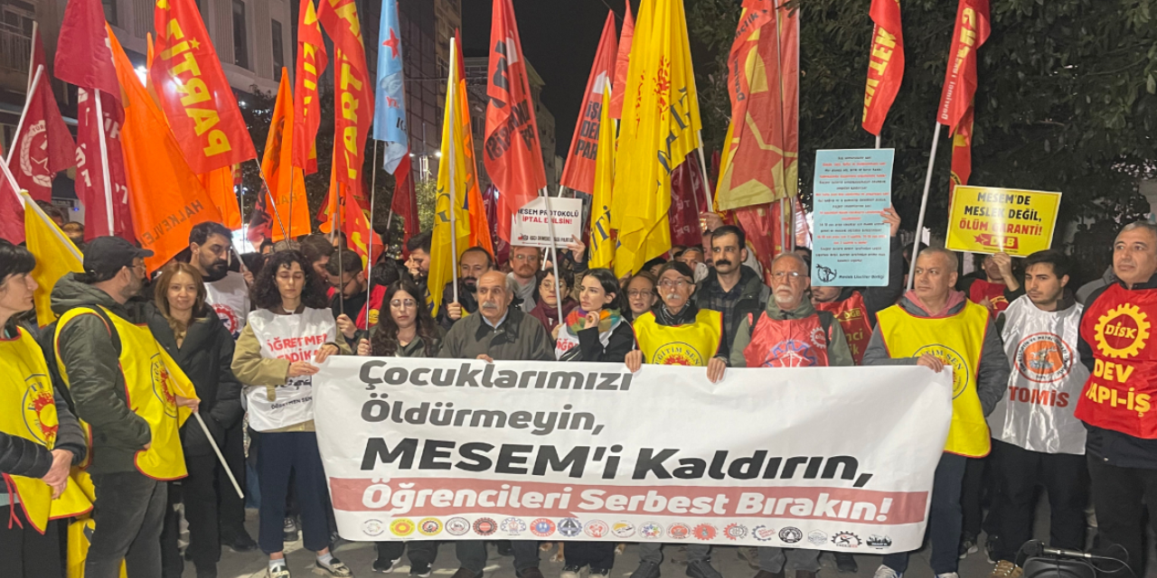 Kadıköy’de 'MESEM' eylemi: 'Tutuklanan 16 genç serbest bırakılsın'