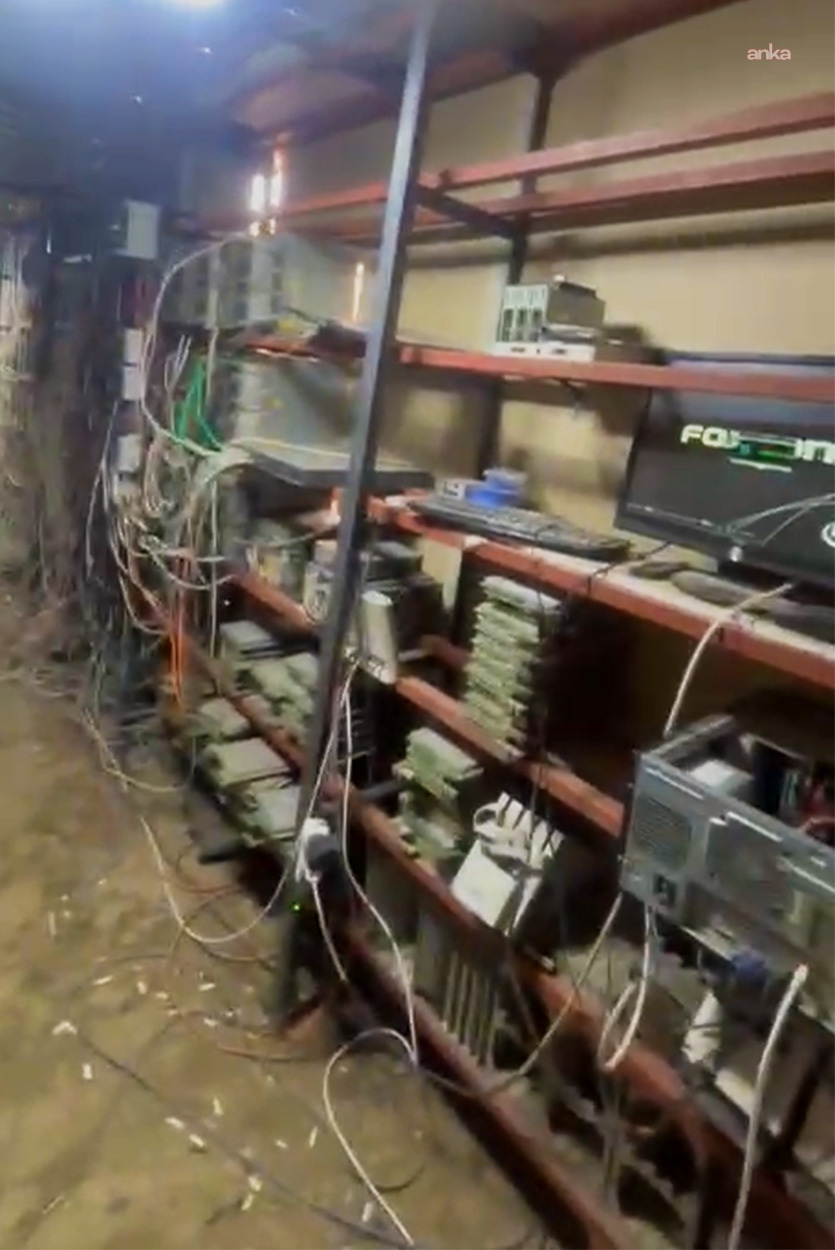 Elektrik denetiminden gizli kripto para üretim tesisi çıktı