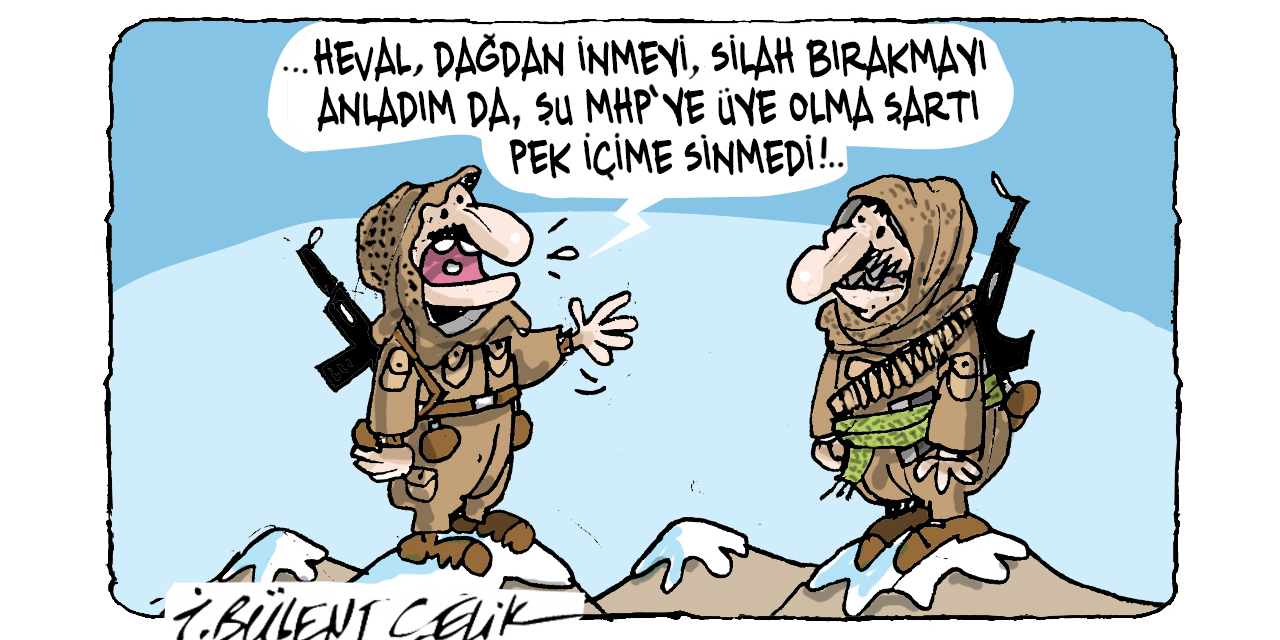 İ. Bülent Çelik'in 12 Aralık 2025 tarihli karikatürü
