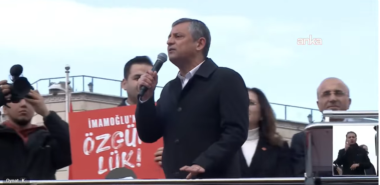 CHP'nin 75. "Millet İradesine Sahip Çıkıyor" mitingi: Özel miting alanına TIR'la girdi