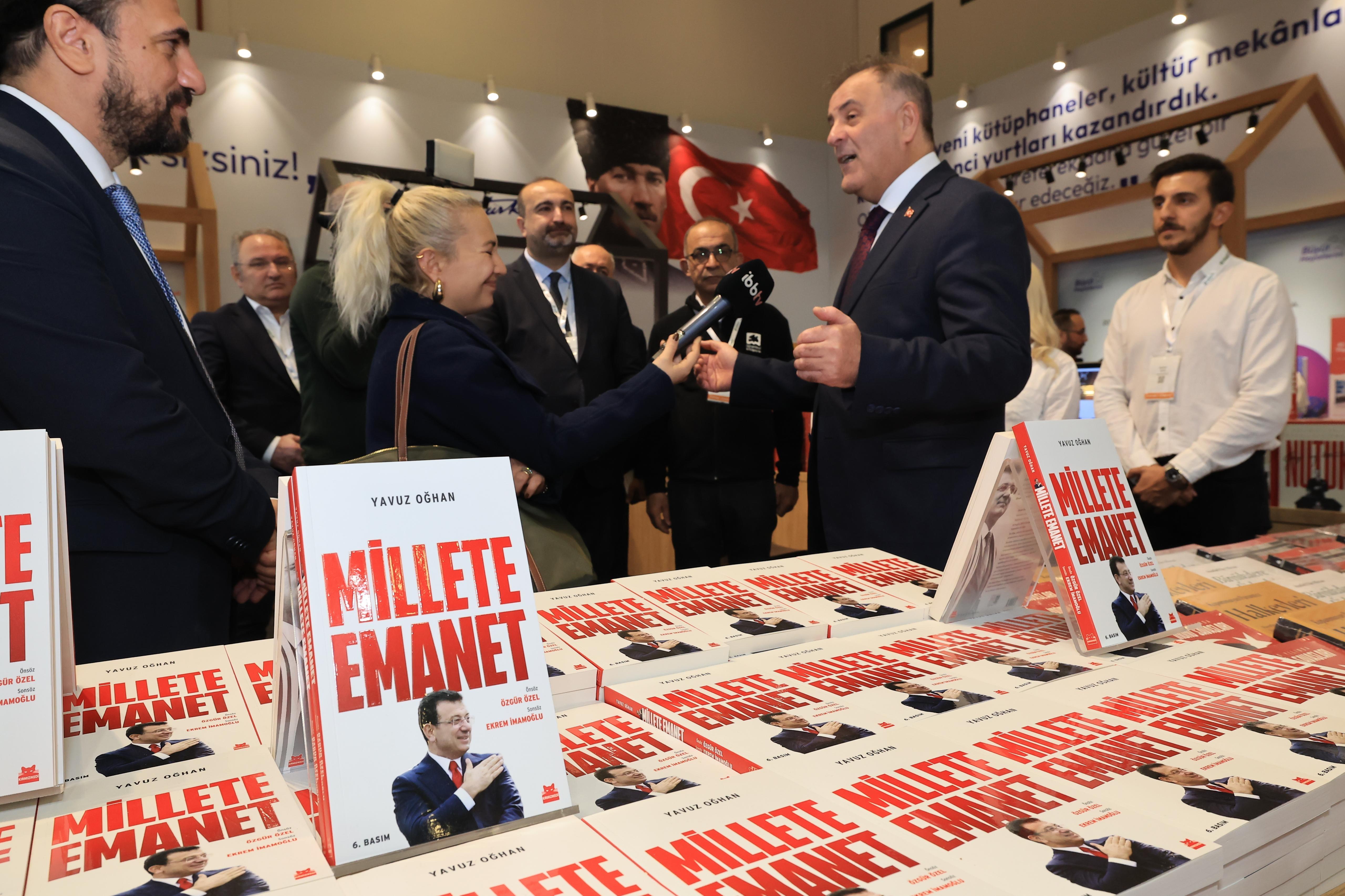 42. Uluslararası İstanbul Kitap Fuarı başladı: “Ekrem Başkanımızın öncülüğünde 53 yeni kütüphane açtık”