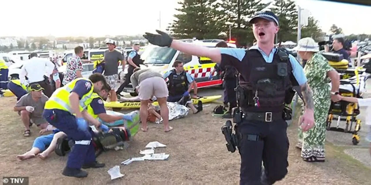 Hanuka Bayramı etkinliğinde plajda katliam