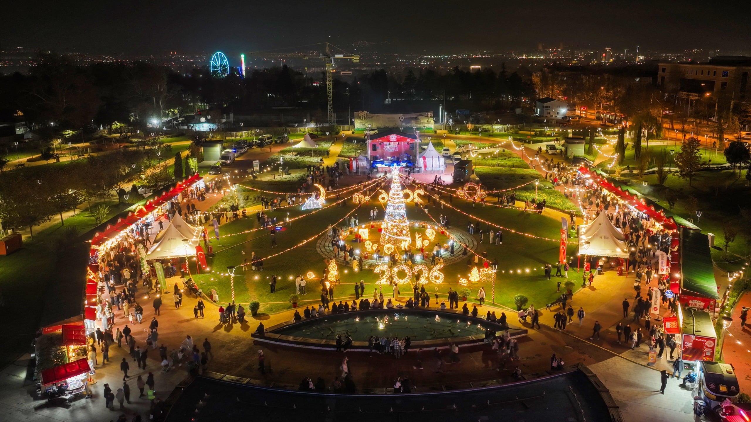 Bursa’da yeni yıl heyecanı başladı