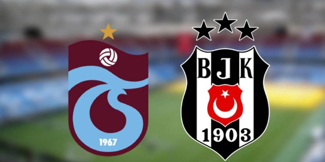 Trabzonspor-Beşiktaş maçının 11'leri belli oldu