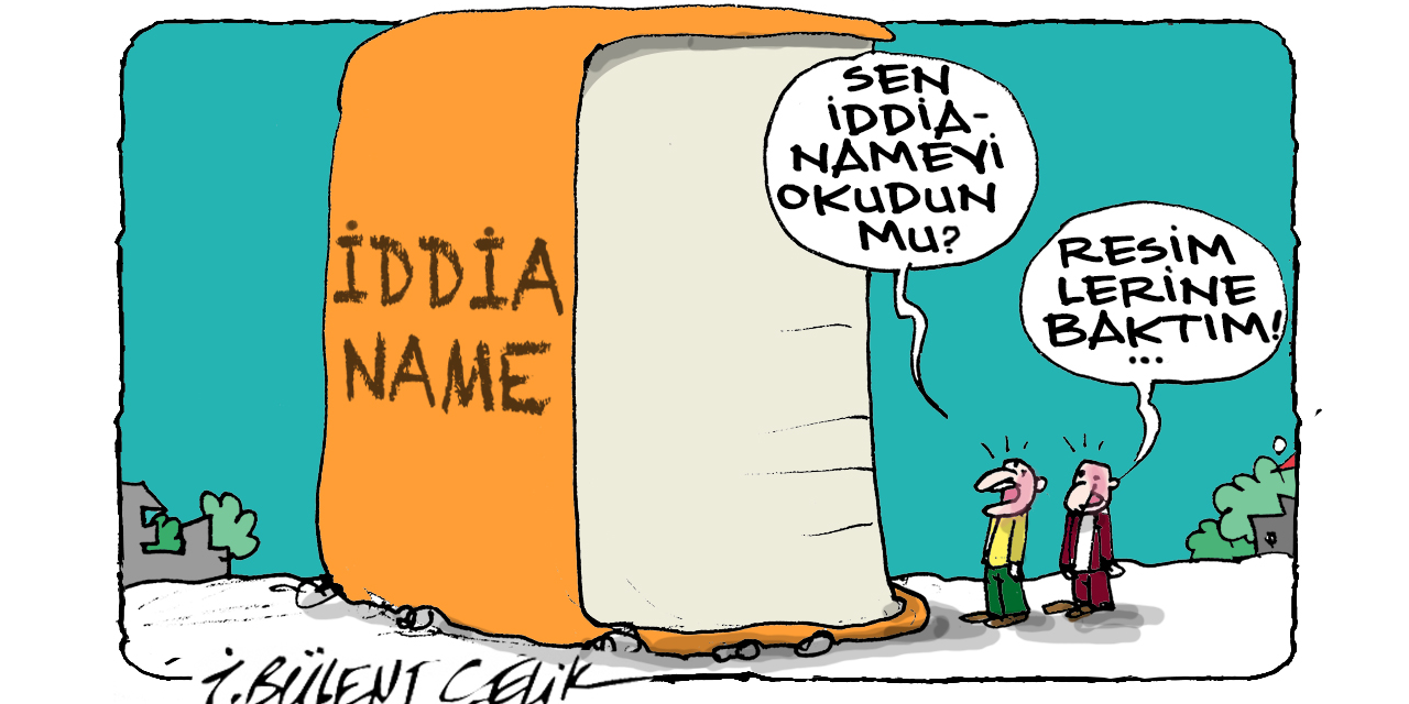 İ. Bülent Çelik'in 15 Aralık 2025 tarihli karikatürü