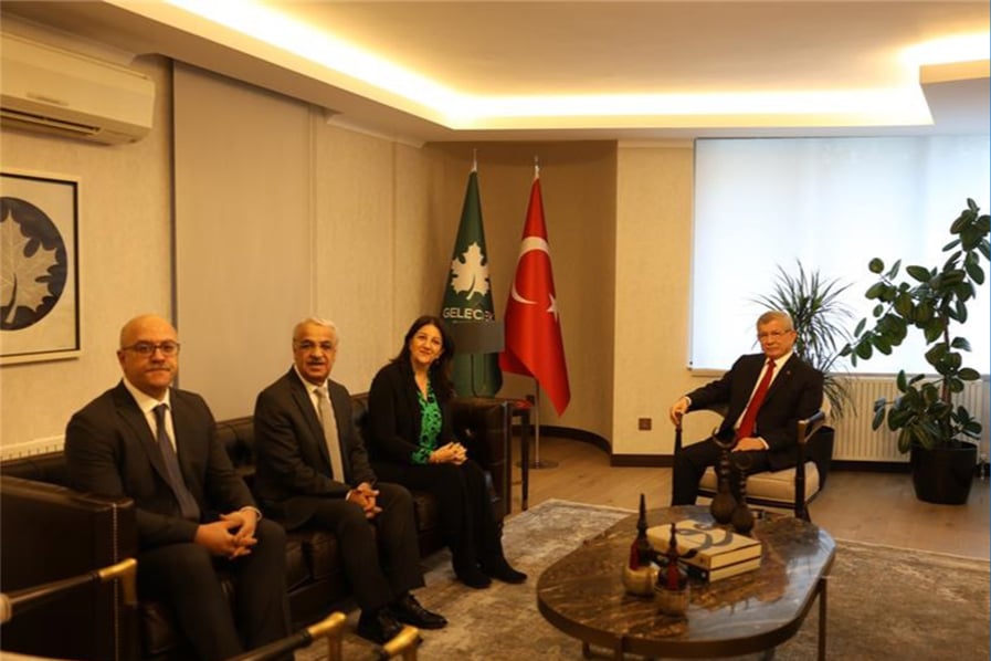 DEM Parti İmralı heyeti Davutoğlu ile görüştü