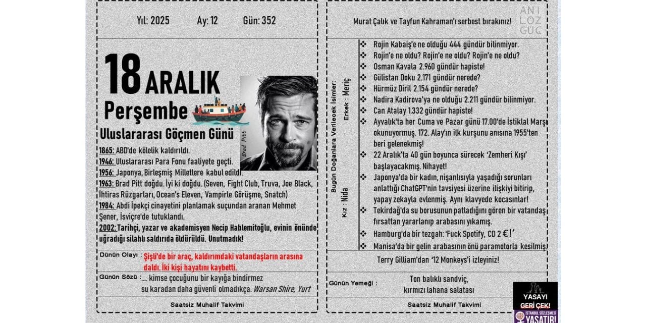 Uluslararası Göçmen Günü