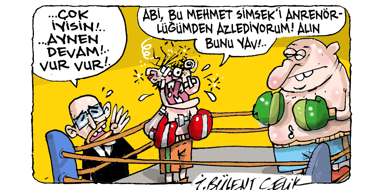 İ. Bülent Çelik'in 19 Aralık 2025 tarihli karikatürü