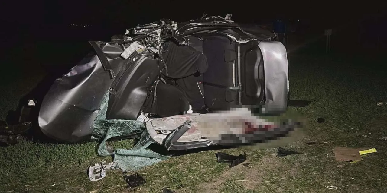 Polisin 'dur' ihtarına uymadı: Gece yarısı katliam gibi kaza